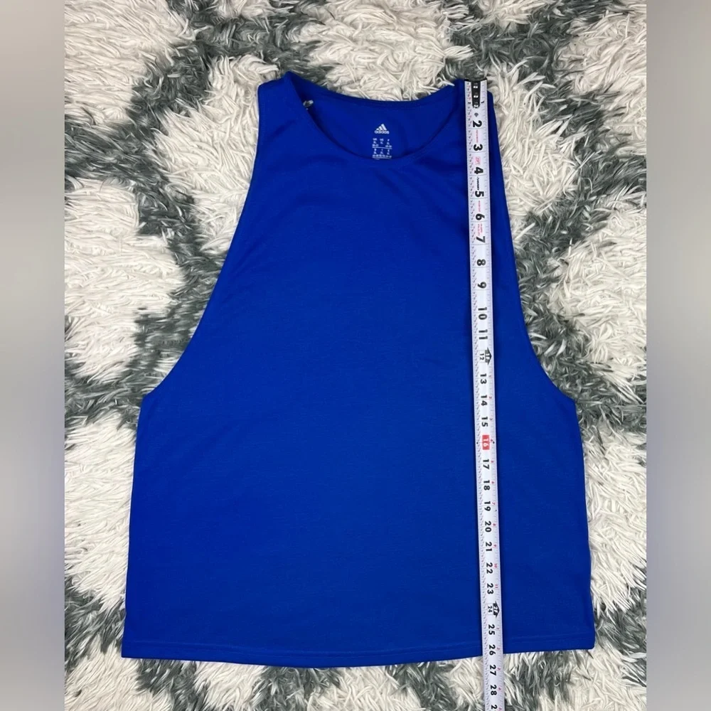 Adidas Men's Royal Blue Climalite Athletic Tank Size XL - Picture 3 of 10